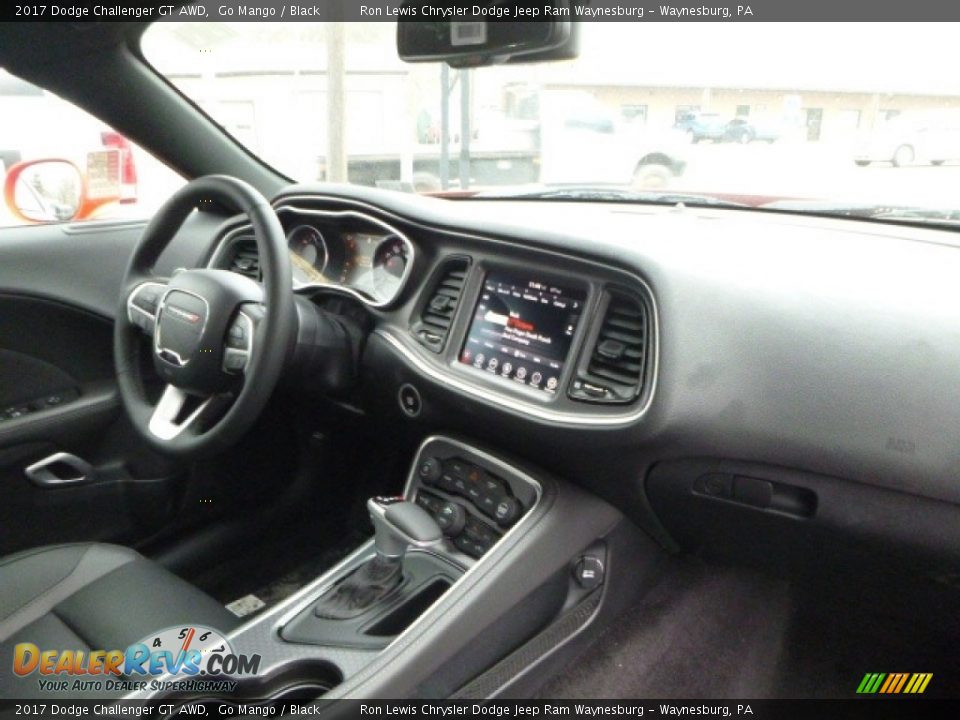 2017 Dodge Challenger GT AWD Go Mango / Black Photo #8