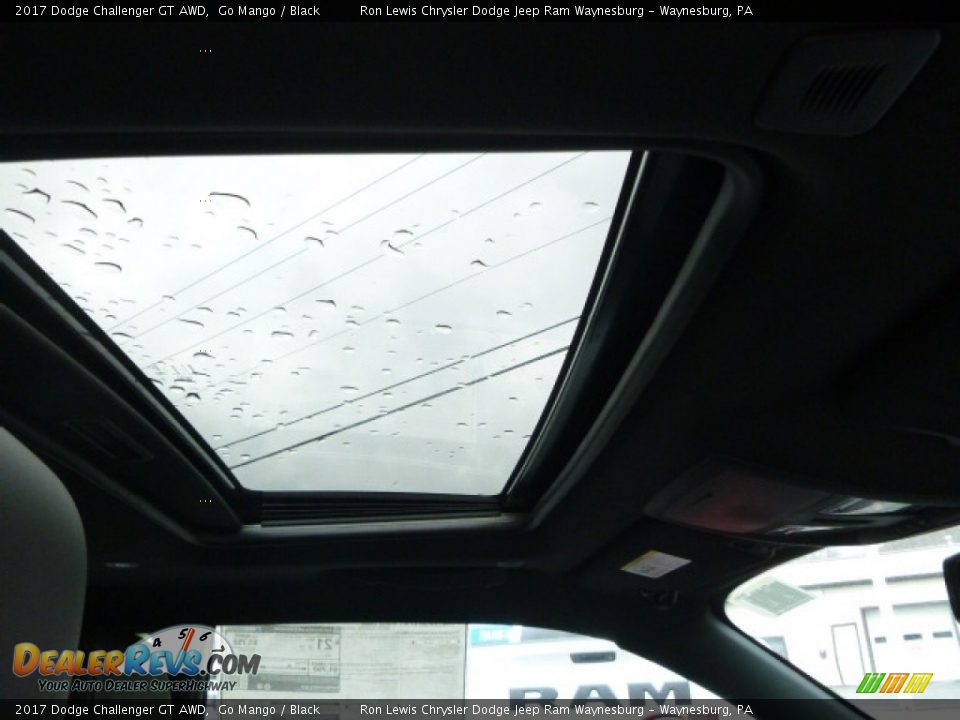 2017 Dodge Challenger GT AWD Go Mango / Black Photo #10