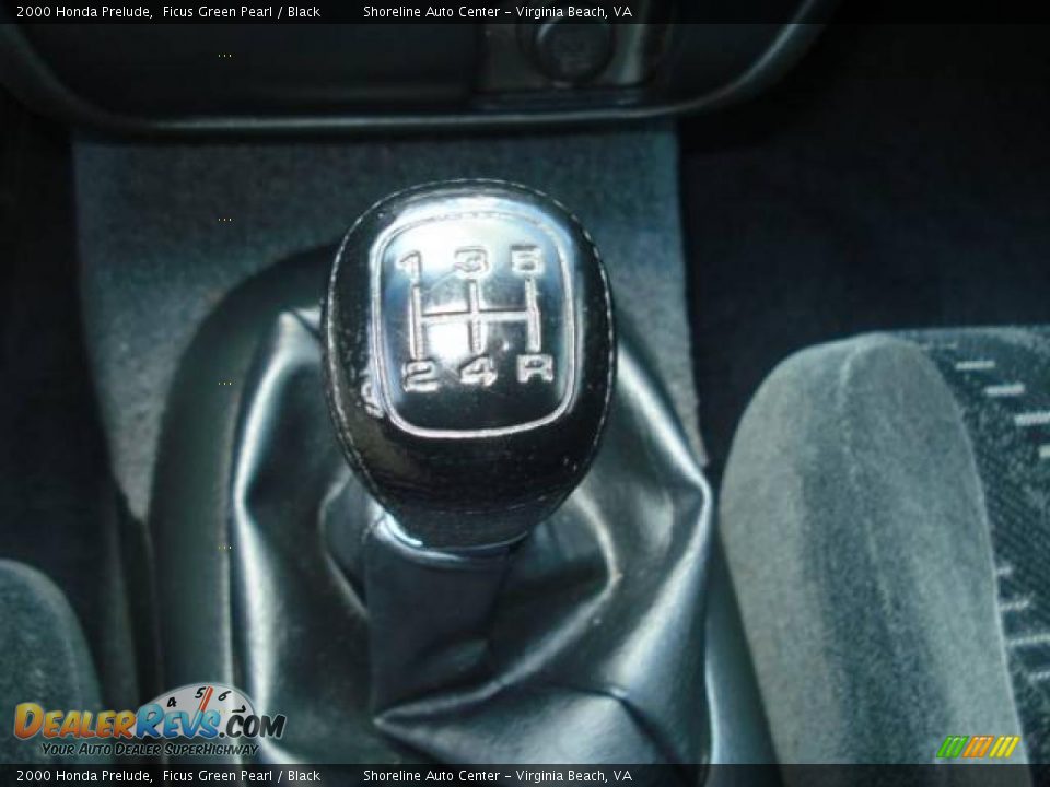 2000 Honda Prelude Ficus Green Pearl / Black Photo #16
