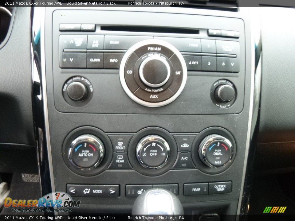 2011 Mazda CX-9 Touring AWD Liquid Silver Metallic / Black Photo #26