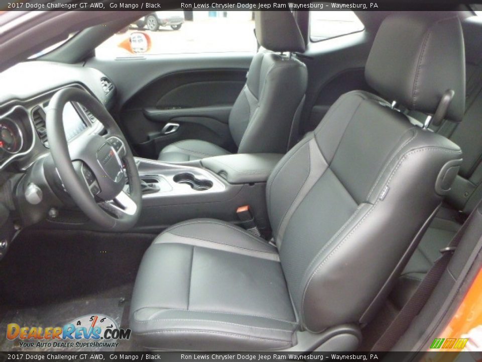 2017 Dodge Challenger GT AWD Go Mango / Black Photo #13