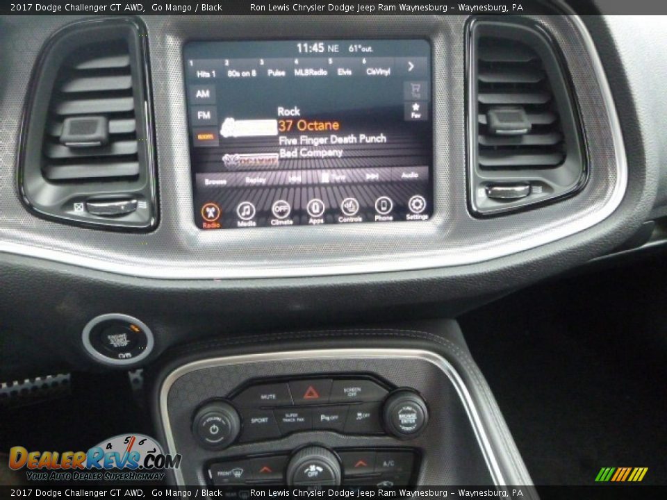 2017 Dodge Challenger GT AWD Go Mango / Black Photo #17