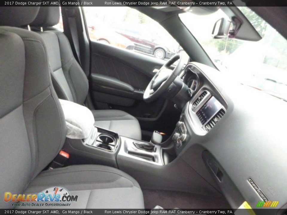 2017 Dodge Charger SXT AWD Go Mango / Black Photo #9