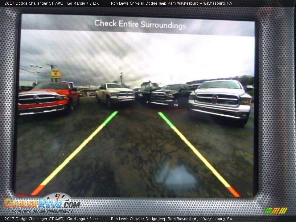 2017 Dodge Challenger GT AWD Go Mango / Black Photo #18