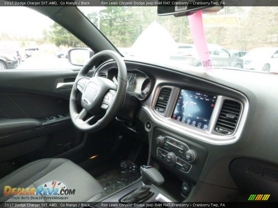 2017 Dodge Charger SXT AWD Go Mango / Black Photo #10