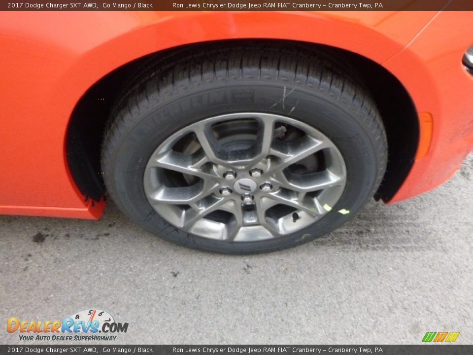 2017 Dodge Charger SXT AWD Go Mango / Black Photo #13