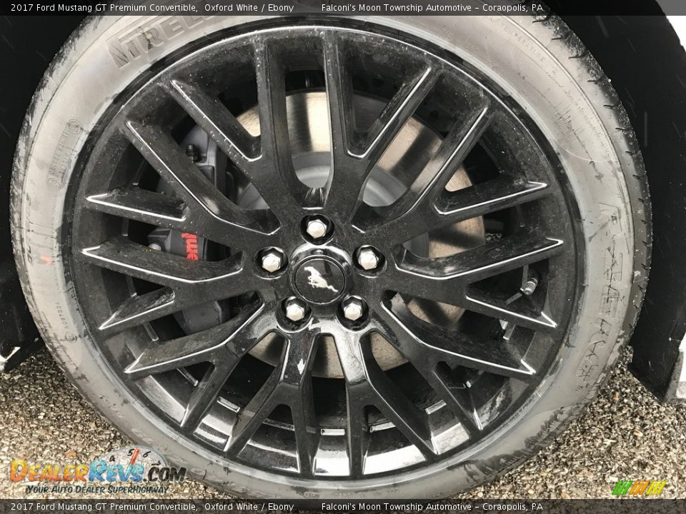 2017 Ford Mustang GT Premium Convertible Oxford White / Ebony Photo #5