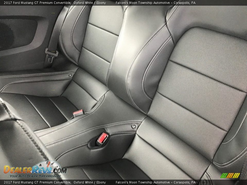 2017 Ford Mustang GT Premium Convertible Oxford White / Ebony Photo #9