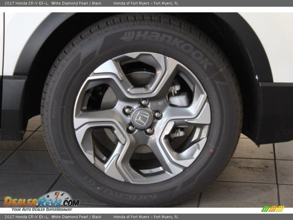 2017 Honda CR-V EX-L White Diamond Pearl / Black Photo #2