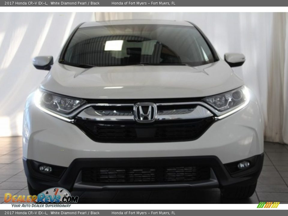 2017 Honda CR-V EX-L White Diamond Pearl / Black Photo #4