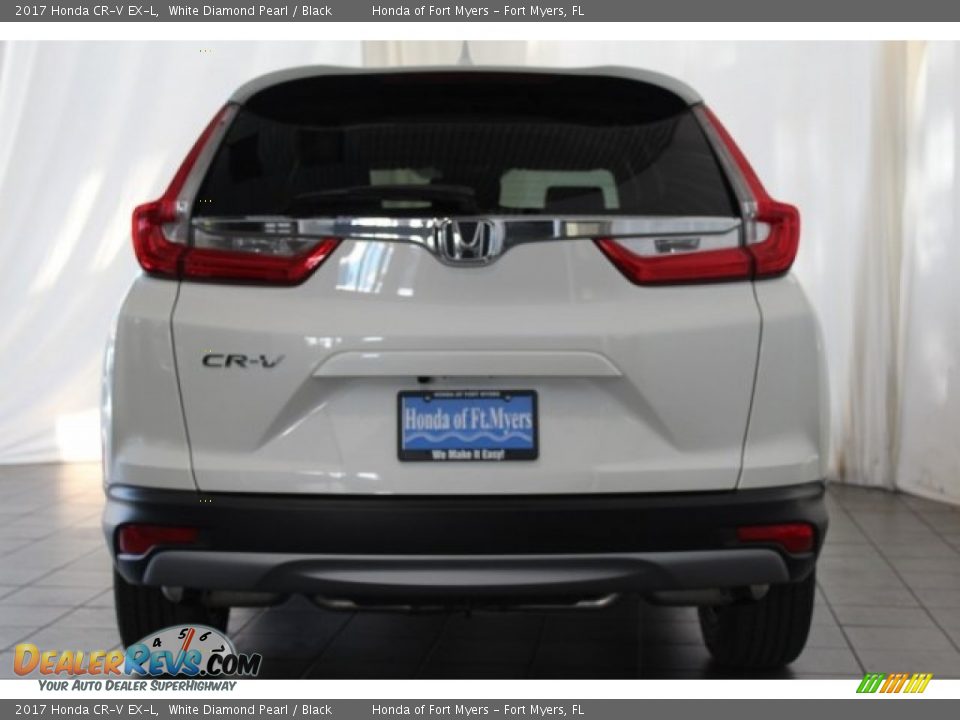 2017 Honda CR-V EX-L White Diamond Pearl / Black Photo #6