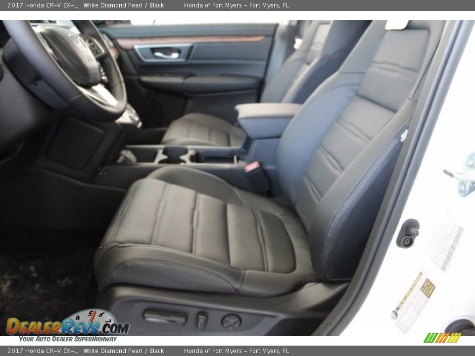 2017 Honda CR-V EX-L White Diamond Pearl / Black Photo #10