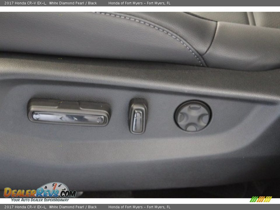 2017 Honda CR-V EX-L White Diamond Pearl / Black Photo #11