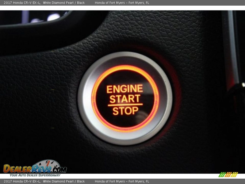 2017 Honda CR-V EX-L White Diamond Pearl / Black Photo #23