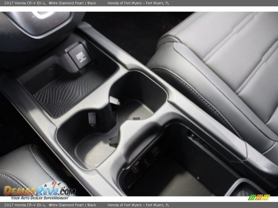2017 Honda CR-V EX-L White Diamond Pearl / Black Photo #24