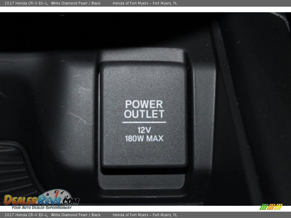 2017 Honda CR-V EX-L White Diamond Pearl / Black Photo #25