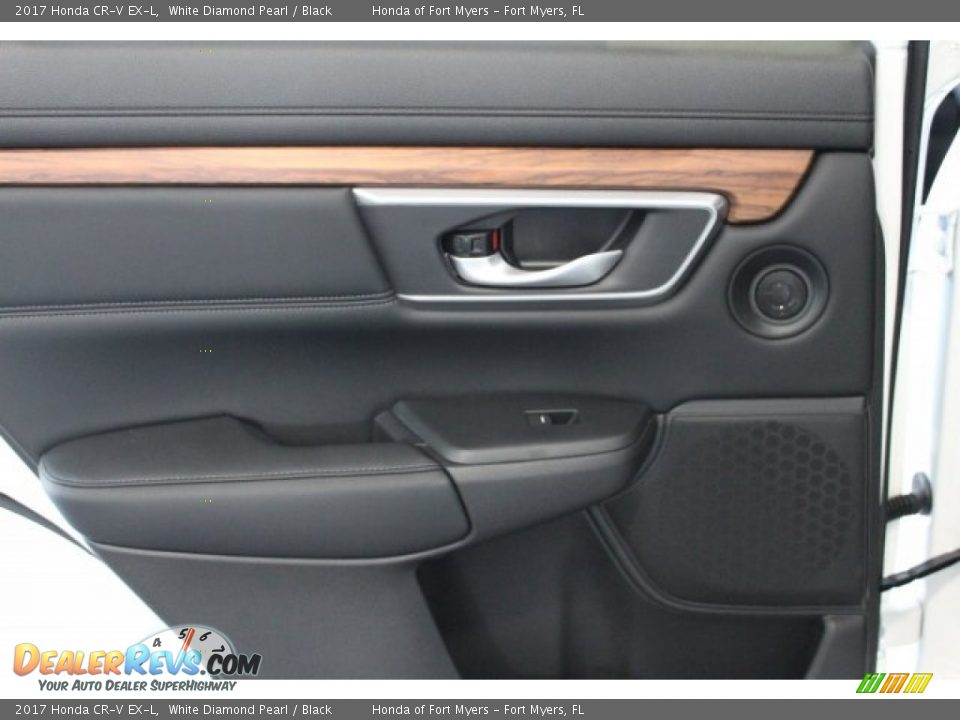 2017 Honda CR-V EX-L White Diamond Pearl / Black Photo #28