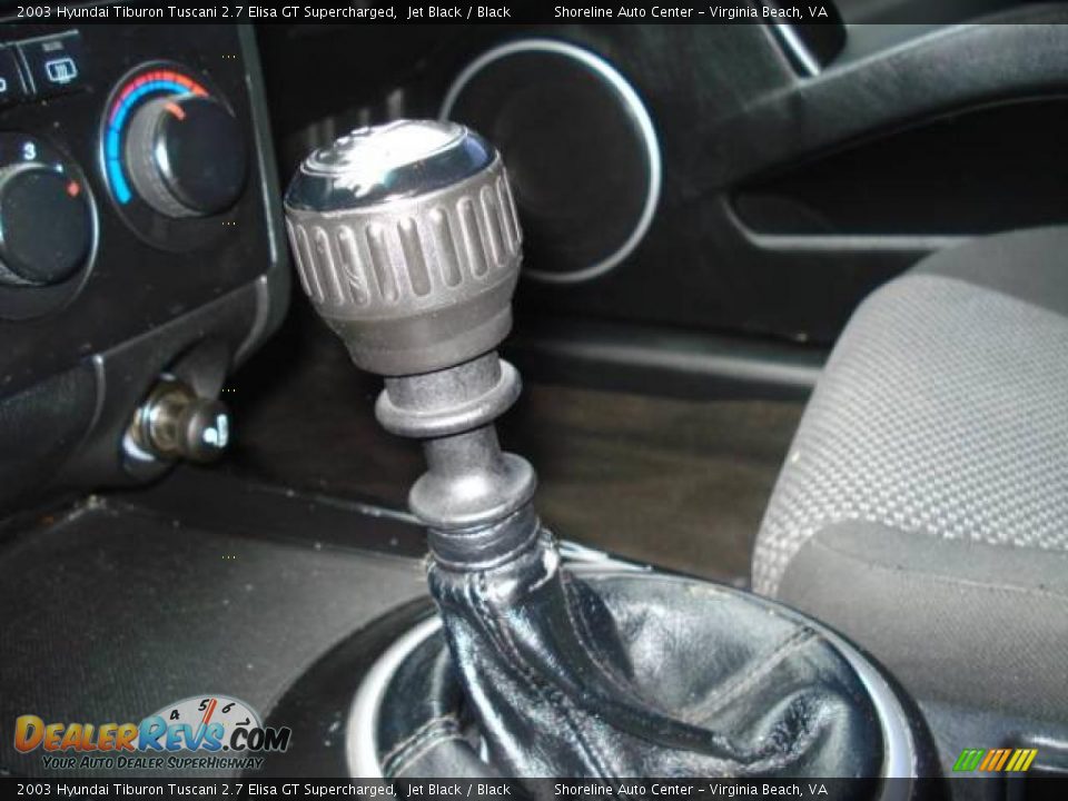 2003 Hyundai Tiburon Tuscani 2.7 Elisa GT Supercharged Shifter Photo #13