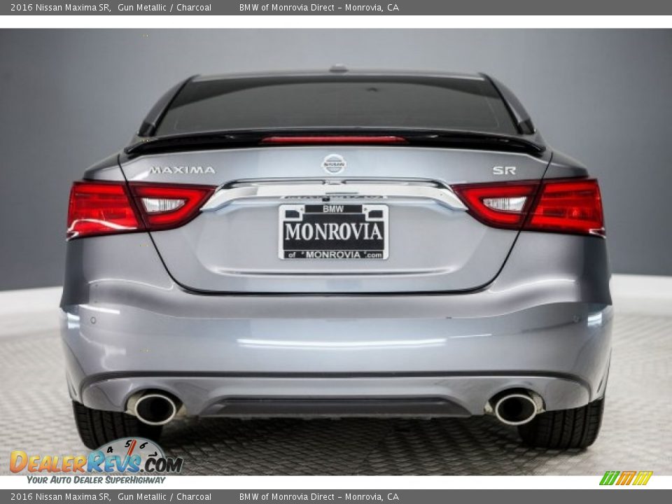 2016 Nissan Maxima SR Gun Metallic / Charcoal Photo #3