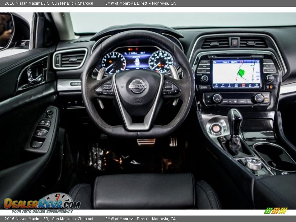 2016 Nissan Maxima SR Gun Metallic / Charcoal Photo #4