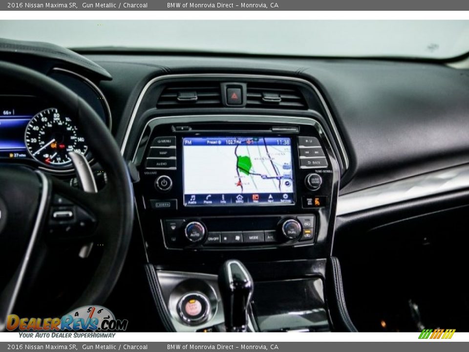 2016 Nissan Maxima SR Gun Metallic / Charcoal Photo #5