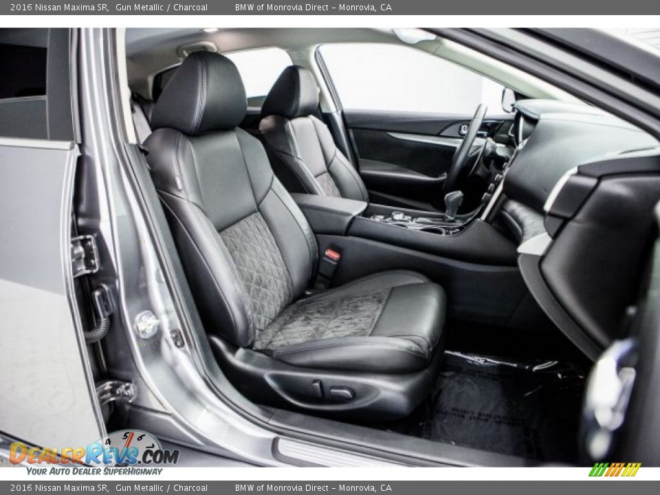 2016 Nissan Maxima SR Gun Metallic / Charcoal Photo #6