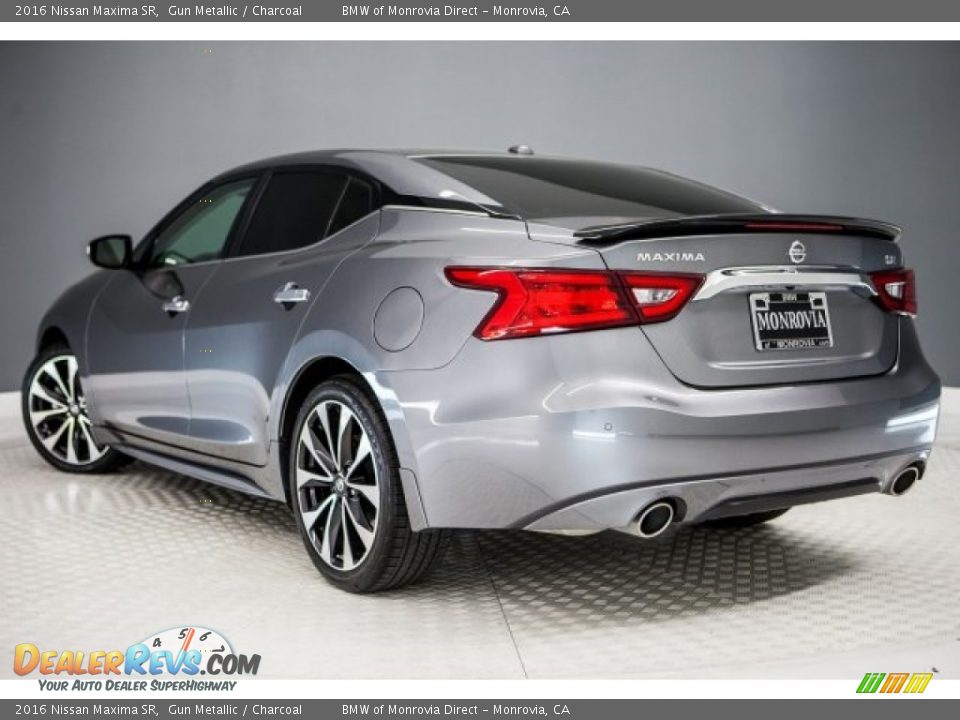 2016 Nissan Maxima SR Gun Metallic / Charcoal Photo #10