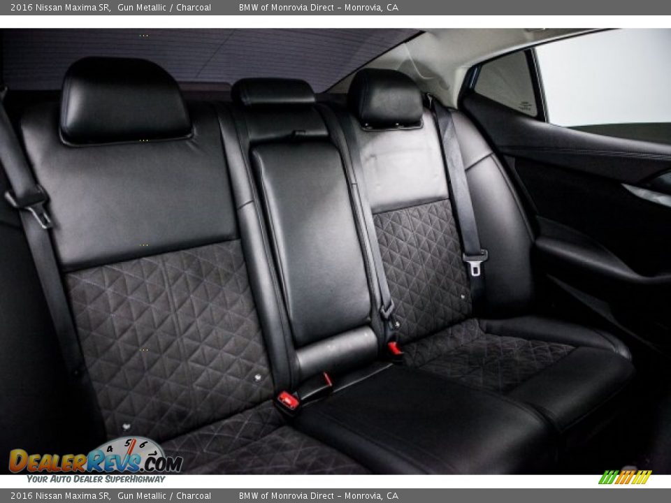2016 Nissan Maxima SR Gun Metallic / Charcoal Photo #14
