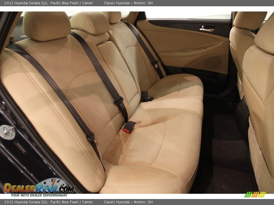 2013 Hyundai Sonata GLS Pacific Blue Pearl / Camel Photo #16