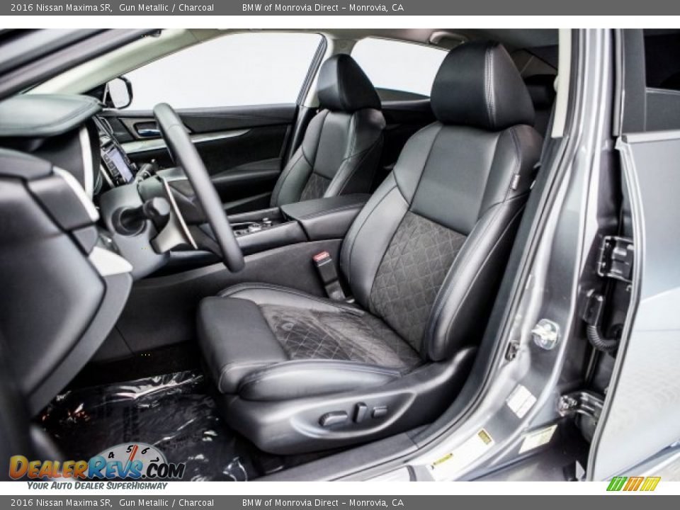 2016 Nissan Maxima SR Gun Metallic / Charcoal Photo #15