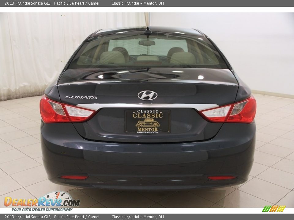 2013 Hyundai Sonata GLS Pacific Blue Pearl / Camel Photo #19