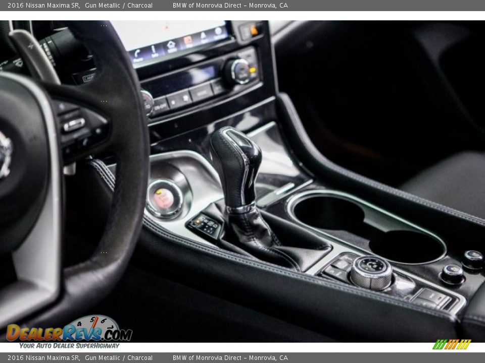 2016 Nissan Maxima SR Gun Metallic / Charcoal Photo #18