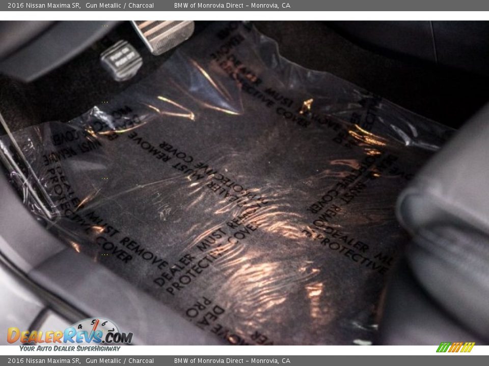2016 Nissan Maxima SR Gun Metallic / Charcoal Photo #20