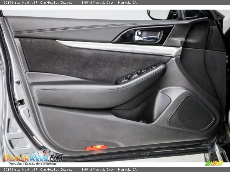 2016 Nissan Maxima SR Gun Metallic / Charcoal Photo #22