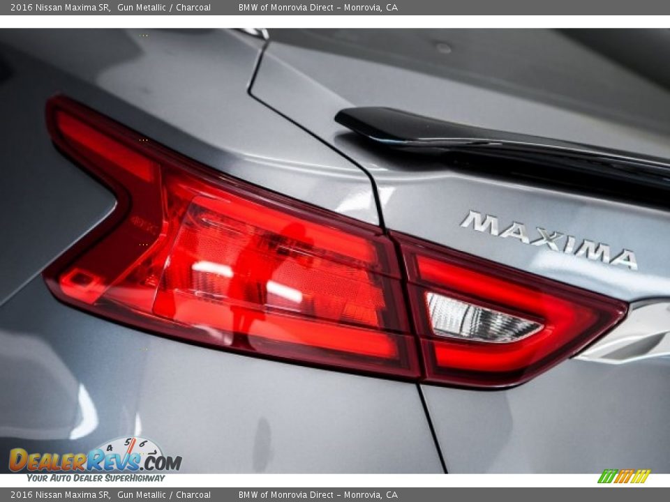 2016 Nissan Maxima SR Gun Metallic / Charcoal Photo #23