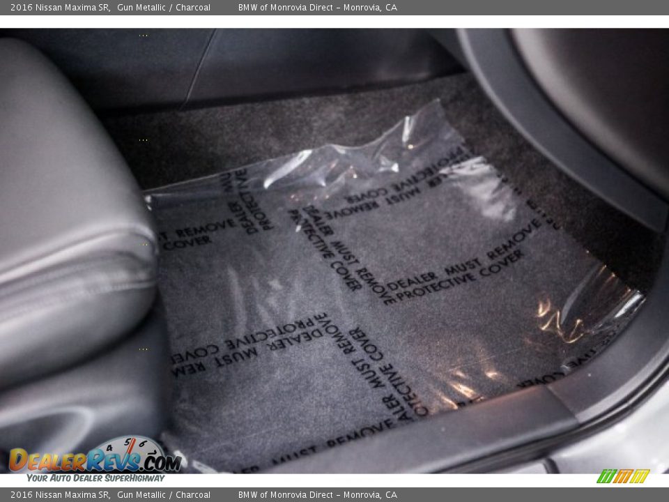 2016 Nissan Maxima SR Gun Metallic / Charcoal Photo #25