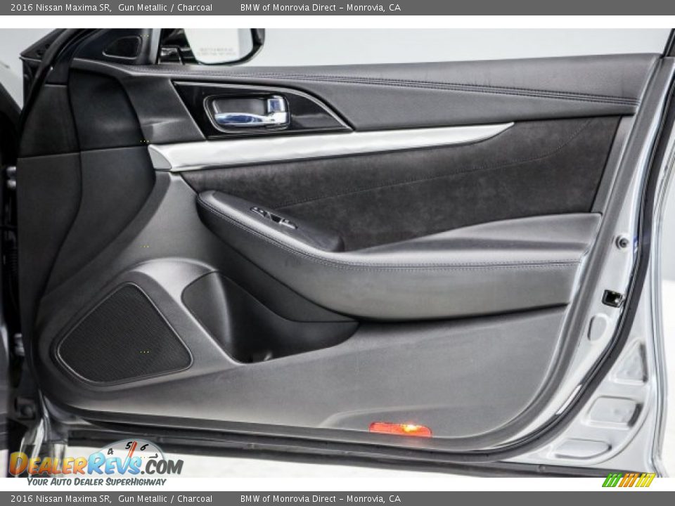 2016 Nissan Maxima SR Gun Metallic / Charcoal Photo #26