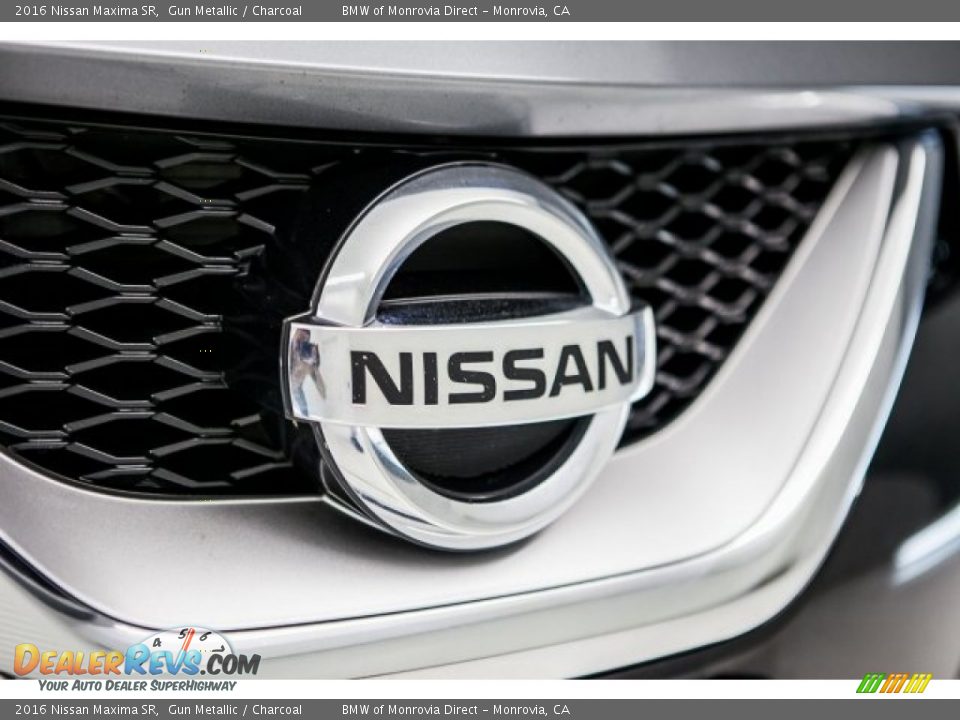 2016 Nissan Maxima SR Gun Metallic / Charcoal Photo #29