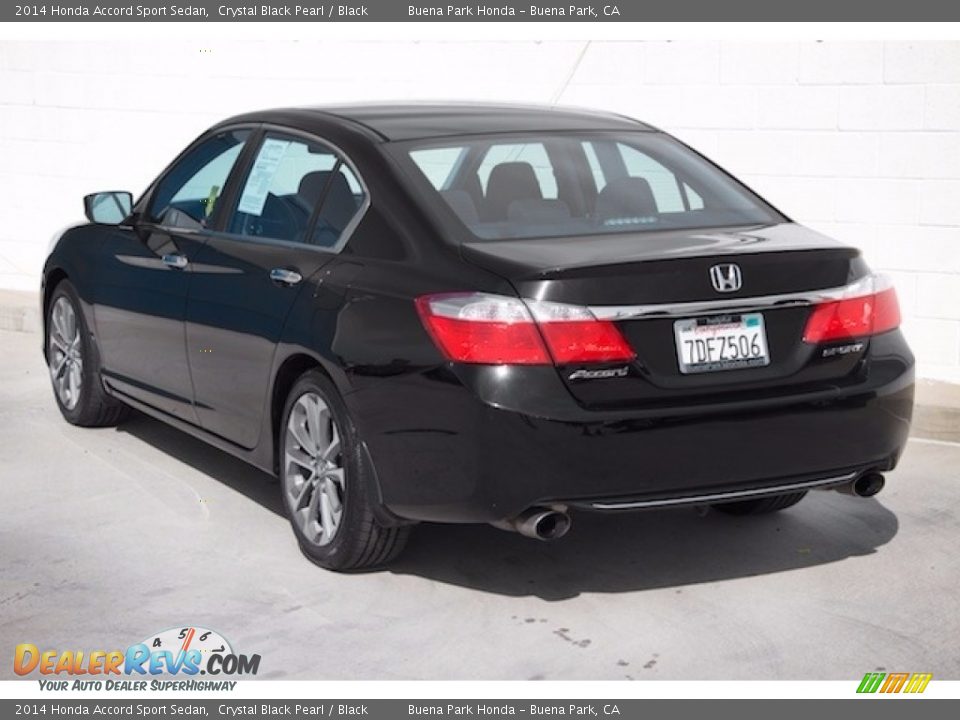 2014 Honda Accord Sport Sedan Crystal Black Pearl / Black Photo #2