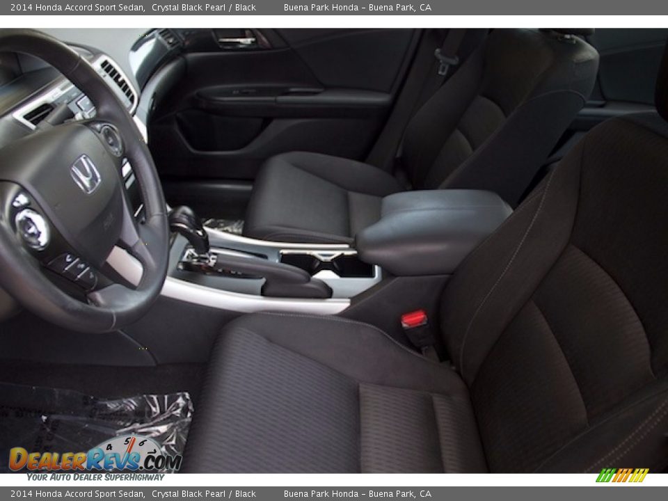 2014 Honda Accord Sport Sedan Crystal Black Pearl / Black Photo #3