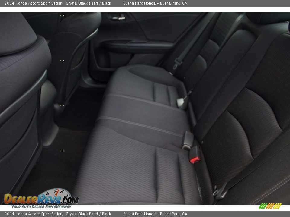 2014 Honda Accord Sport Sedan Crystal Black Pearl / Black Photo #4