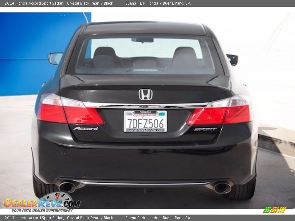 2014 Honda Accord Sport Sedan Crystal Black Pearl / Black Photo #9