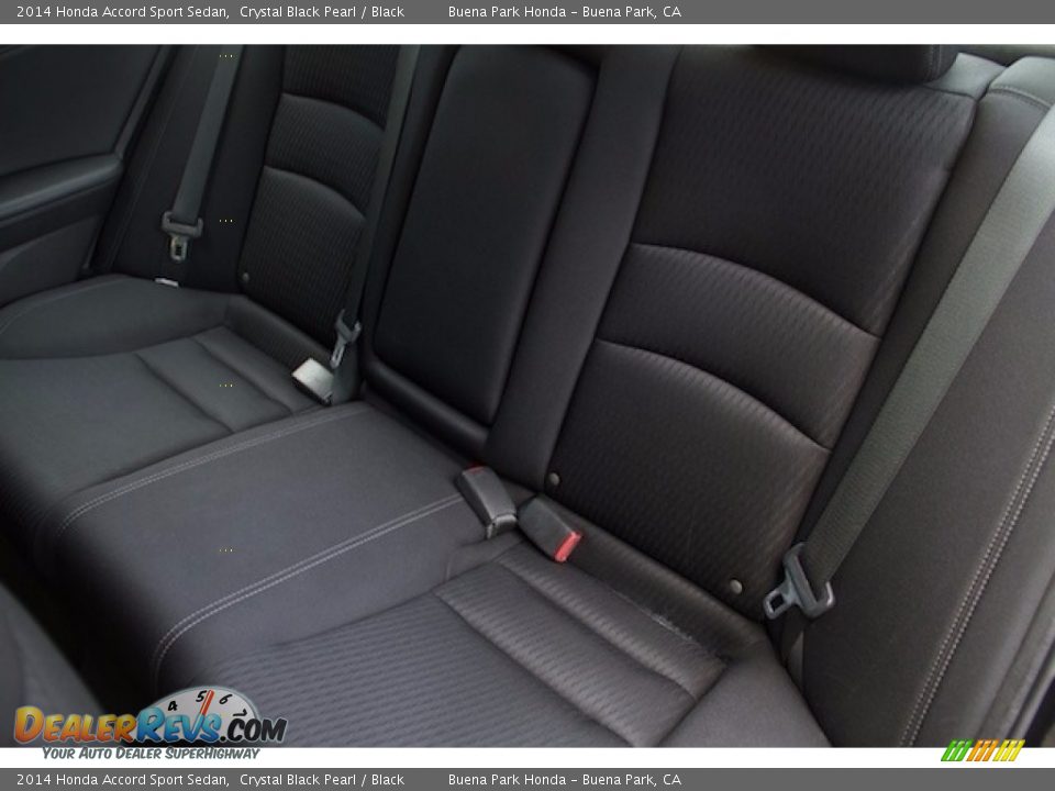 2014 Honda Accord Sport Sedan Crystal Black Pearl / Black Photo #13