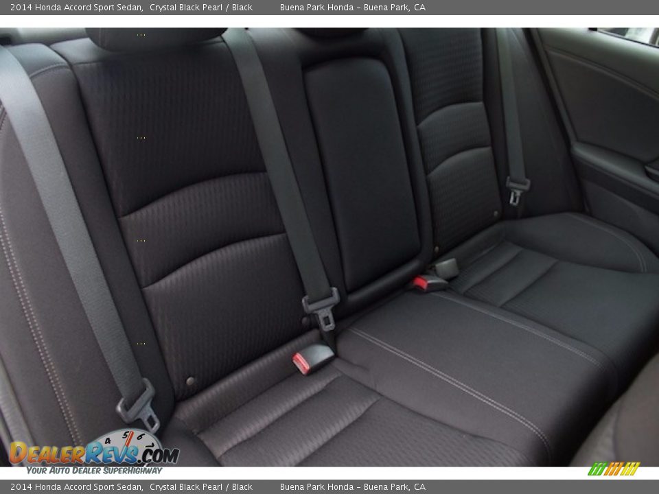 2014 Honda Accord Sport Sedan Crystal Black Pearl / Black Photo #15