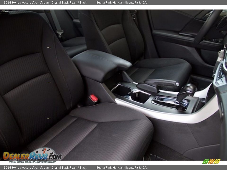 2014 Honda Accord Sport Sedan Crystal Black Pearl / Black Photo #17