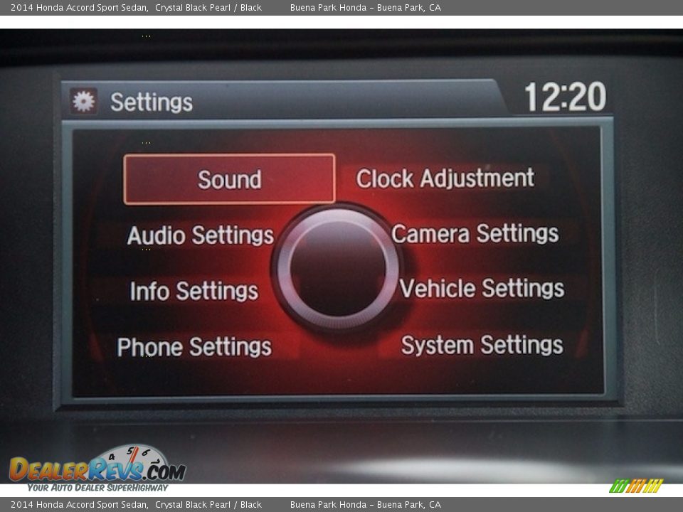 2014 Honda Accord Sport Sedan Crystal Black Pearl / Black Photo #18