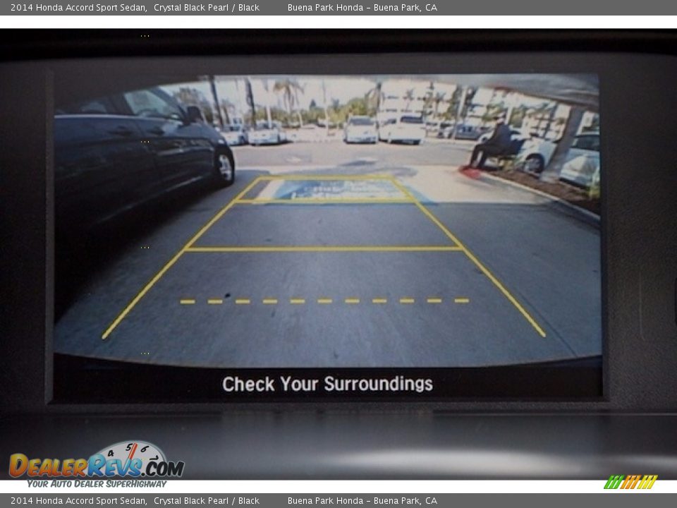2014 Honda Accord Sport Sedan Crystal Black Pearl / Black Photo #19