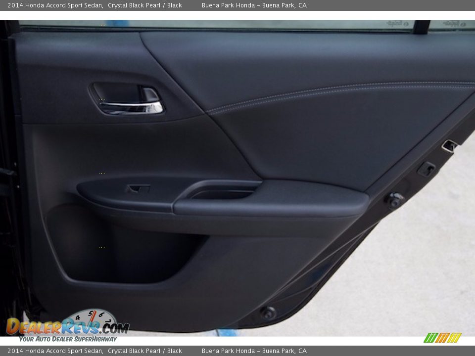 2014 Honda Accord Sport Sedan Crystal Black Pearl / Black Photo #23
