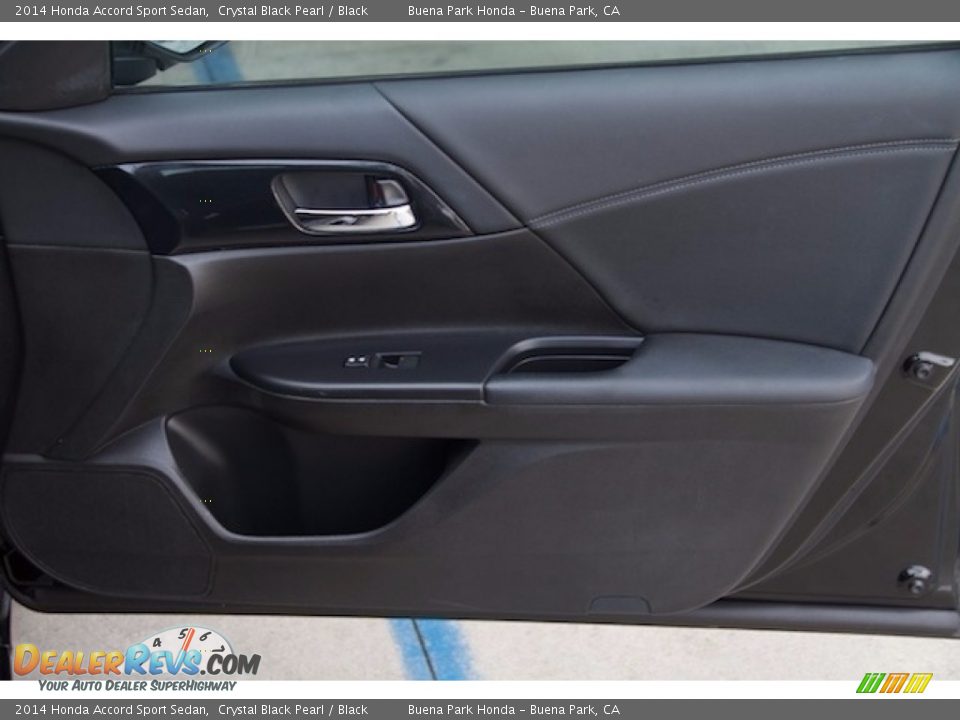 2014 Honda Accord Sport Sedan Crystal Black Pearl / Black Photo #24