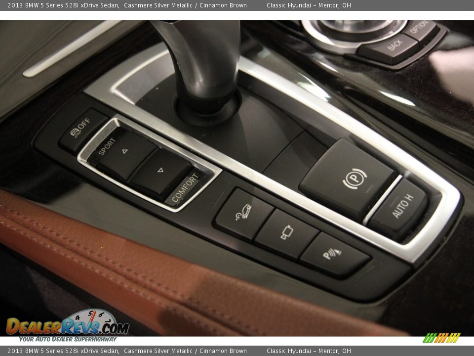 2013 BMW 5 Series 528i xDrive Sedan Cashmere Silver Metallic / Cinnamon Brown Photo #19